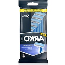 AKS Banyo Tıraş Bıçağı 5'li Set, Keskin ve Rahat Kullanım