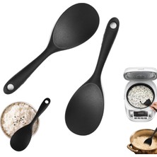 AKS Orret Home 2 Adet Silikon Pilav ve Servis Kaşığı Seti – Isıya Dayanıklı, Çizmez, Yapışmaz, Bulaşık Makinesinde Yıkanabilir, Teflon ve Granit Tencere Uyumlu, Ergonomik Saplı, Sağlıklı Mutfak Gereci