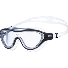 AKS Arena Unisex – Yetişkin Yüzücü Gözlüğü The One Mask, Şeffaf Siyah Şeffaf, Tu