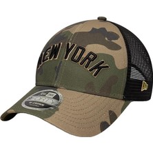 AKS New Era Wordmark Camo 9forty Mc 999 - Çeşitli P Tek Boy, Siyah, Tek Beden