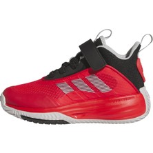 AKS Adidas Ownthegame 3.0 K Unisex Çocuk Ayakkabı Orta Taban (Futbol Dışı), Pure Ruby/silver Met./core Black, 39 1/3