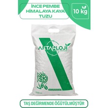 Aktarloji 10 kg Ince Pembe Himalaya Tuzu / Himalaya Kristal Kaya Tuzu / Yemeklik / Rafine Edilmemiş