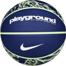 AKS Everyday Playground 8p Graphic Deflated Unisex Lacivert Basketbol Topu N.100.4371.473.07