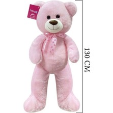 TeknoKapsül 1193P Puffy Salaş Ayı 130 cm Pembe -Selay Oyuncak