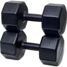 AKS Ps Spor 12 kg Dambıl Seti (6 kg x 2 Adet Gönderim Yapılır)