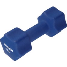 AKS Delta Unisex Dambıl, Mavi, 5 kg