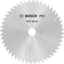 Bosch Professional Accessories 1 x Daire Testere Bıçağı Standard For Wood (Ahşap, Testere Bıçağı 165 x 20 x 1,5 Mm, 48 Diş, Aksesuarlar Akülü Daire Testere)