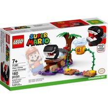 AKS LEGO Super Mario Chain Chomp Orman Karşılaşması Ek Macera Seti 71381 - Çocuklar Için Yaratıcı Koleksiyonluk Oyuncak Yapım Seti (160 Parça)