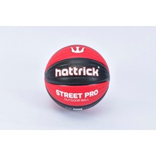 AKS Hattrıck Street Pro Basketbol Topu No:7 Kırmızı Siyah