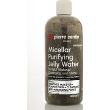 AKS Pierre Cardin Gently Cleansing Micellar Water With Charcoal Powder & Green Tea-Makyaj Temizleme Suyu