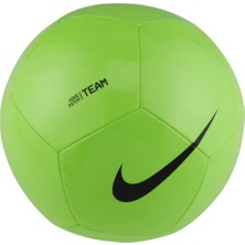 AKS Nike, Pitch Team, Futbol Topu, Elektrikli Yeşil/siyah, 5, Üniseks Yetişkin.