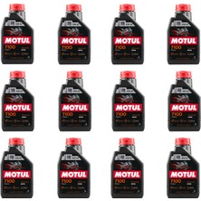 Hızlı Balık Motul 7100 10W40 4t Motosiklet Yağı 1 Lt 12 Adet