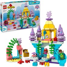 AKS LEGO Duplo Disney Ariel’in Sihirli Su Altı Sarayı 10435-2 Yaş ve Üzeri Küçük Deniz Kızı Seven Çocuklar Için Eğitici Oyuncak Yapım Seti (116 Parça)