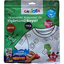 Carioca Boyanabilir Tişört 5-6 Yaş LN-80007