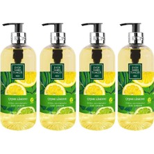 AKS Eyüp Sabri Tuncer Çeşme Limonu Doğal Zeytinyağlı Sıvı Sabun 500 ml - 4 Adet