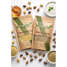 Aktarloji 200 gr Toz Halile Seti : 100 gr Kara Halile Tozu + 100 gr Sarı Halile Tozu / Yeni Öğütülmüş Paket