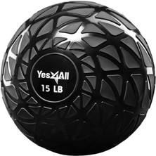 AKS YES4ALL A9Q1 Dinamik Slam Balls (Siyah, Mavi, Cam Göbeği, Turuncu ve Parlak) 4,5 kg – 18,1 kg Güç, Güç ve Antrenman Için – Slam Sağlık Topu, B. Dinamik Siyah – 6,8 kg