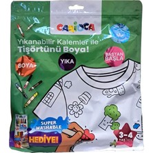 Carioca Boyanabilir Tişört 3-4 Yaş LN-80005