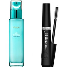 AKS L’oréal Paris Nem Terapisi Aloe Vera Suyu Normalden Karmaya Ciltler Krem & Telescopic Lift Maskara Set