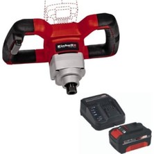 AKS Einhell Te-Mx 18 Li 4.0 Ah Starter Kit Akülü Karıştırıcı Boya Harç Mikseri