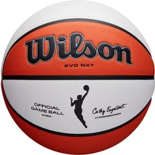 AKS Wilson Basketbol Wnba Offıcıal Game Ball, Iç Mekan, Deri, Boyut: 6, Kahverengi/beyaz