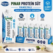 Pınar Proteın Vanılya 500 ml x 6 Adet