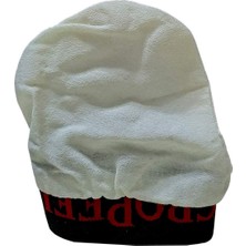 AKS Micro Peel Ipek Kese Hassas Ciltler Icin Yuz Kesesi Beyaz 8CMX10CM