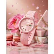 Lacoste Kadın Kol Saati Lac2001213 Pembe Silikon Kordonlu Suya Dayanıklı Quartz Mekanizma