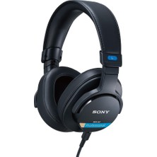 AKS Sony Mdr-M1 Studio Kapalı Arka Kulaklık - Kablolu, Ultra Geniş Bant Oynatma (5Hz-80kHz), Stüdyo Kaydı ve Karıştırma Için Ideal, Hafif Tasarım (216G), 2 Çıkarılabilir Kablo Içerir, Siyah