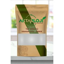 Aktarloji 1 kg Hamam Otu Tozu / Zırnık Tüy Dökücü Azaltıcı / 1. Sınıf - Katkısız & Doğal