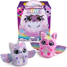 AKS Hatchimals Alive Gizemli Yumurta Pufficorn – Sihirli Kendiliğinden Çıkan Yumurta Yaklaşık 25 cm Boyunda, Etkileşimli Sürpriz Peluş Oyuncaklı, 5 Yaşından Büyük Çocuklar Için