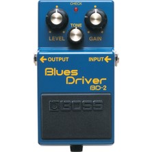 AKS Boss Bd-2 Blues Sürücüsü Gitar Efektleri Pedalı, Mavi