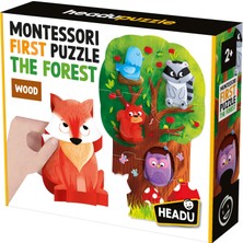 AKS Headu Montessori First Puzzle The Forest (2-4 Yaş)