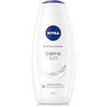 AKS Nıvea Creme Soft Kremsi Dokunuş Banyo ve Duş Jeli 500 Ml, Pro-Vitamin,badem Yağı, Nemlendirme