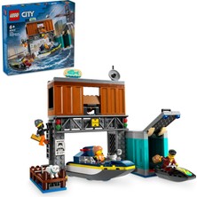 AKS LEGO City - Police Speedboat And Crooks' Hideout