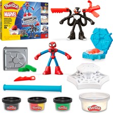 AKS Play-Doh Marvel Spider-Man Fırlat ve Ikiye Böl Kapışması Oyun Seti