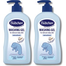 Bübchen Bebek Banyo Yıkama Temizleme Jeli 400 ml 2'li Set