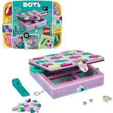 AKS LEGO Dots Takı Kutusu 41915 - Çocuklar Için Yaratıcı Kendin Yap Dekorasyon Yapım Seti (374 Parça)