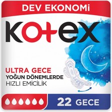 AKS Kotex Ultra Dev Eko Gece 22 Li