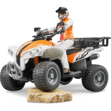 AKS Bruder - Bworld B World - Quad Motor ve Sürücüsü Ölçekli Model