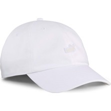 AKS Puma Ess No.1 Logo Patch Bb Cap Erkek/unisex Şapka, Puma White, M