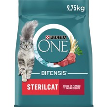 AKS Purına One Kısırlaştırılmış Kediler Için Sığır Etli Kuru Kedi Maması 9,75 kg