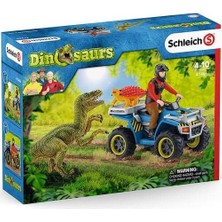 AKS Schleich Velociraptorden Kaçış Oyuncak Figürü