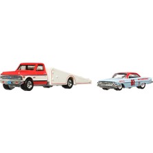 AKS Hot Wheels Premium HKF40 Team Transport '61 Impala / '72 Chevy Ramp Truck (#54)