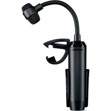 AKS Shure Schlagzeug-Kondensatormikrofon Shure PGA98D Mit Schwanenhals Und Nierencharakteristik, Inkl. Klemmhalterung Und Xlr-Kabel