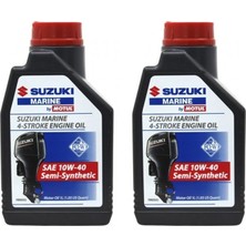 Hızlı Balık Motul Suzuki Marine 4t 10W-40 - 1 Litre Motor Yağı 2 Adet