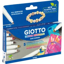 AKS Giotto Decor Metalik Boya Askılı Paket 5'li