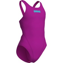 Arena Girls Team Swimsuit Swim Tech Solid Kız Çocuk Yüzücü Mayosu 004764905