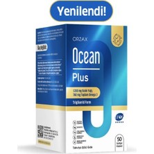 Orzax Ocean Plus 1200 Mg 50 Softjel Kapsül
