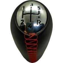 Zmo Technik Megane 2 (Deri) Vites Topuzu (Kırmızı Dikiş) 8200079112